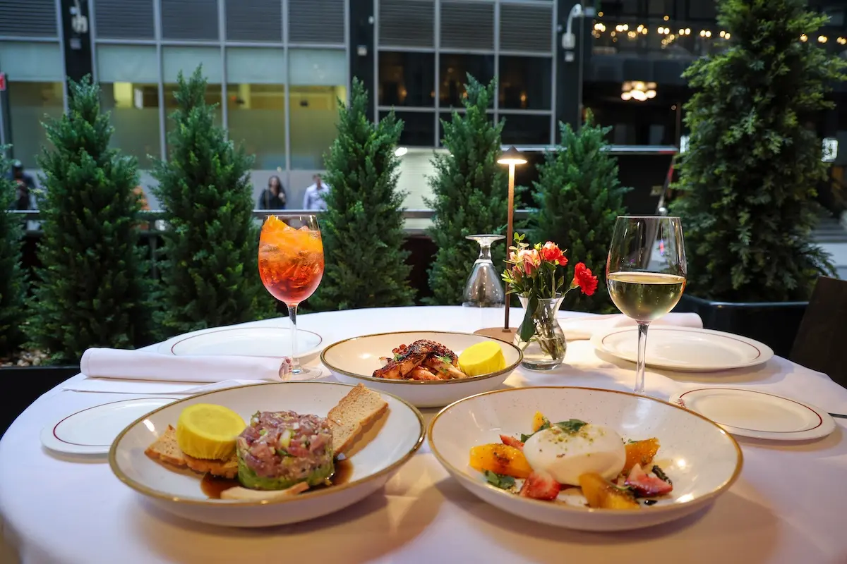 Antica Ristorante menu