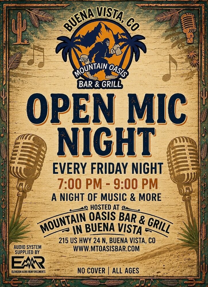 Open Mic Night at Mountain Oasis