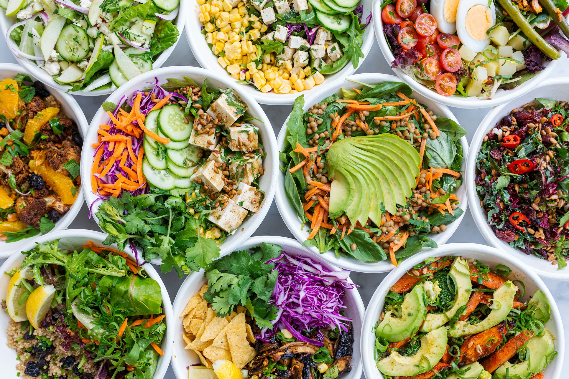 Poké bowls