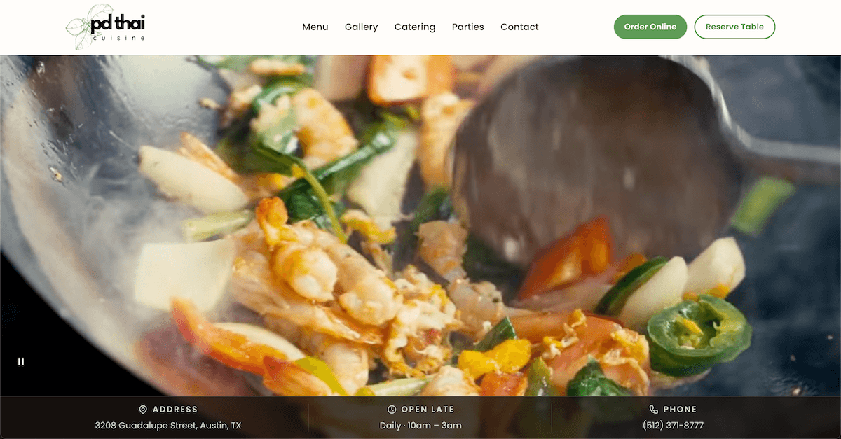 PD Thai Cuisine screenshot