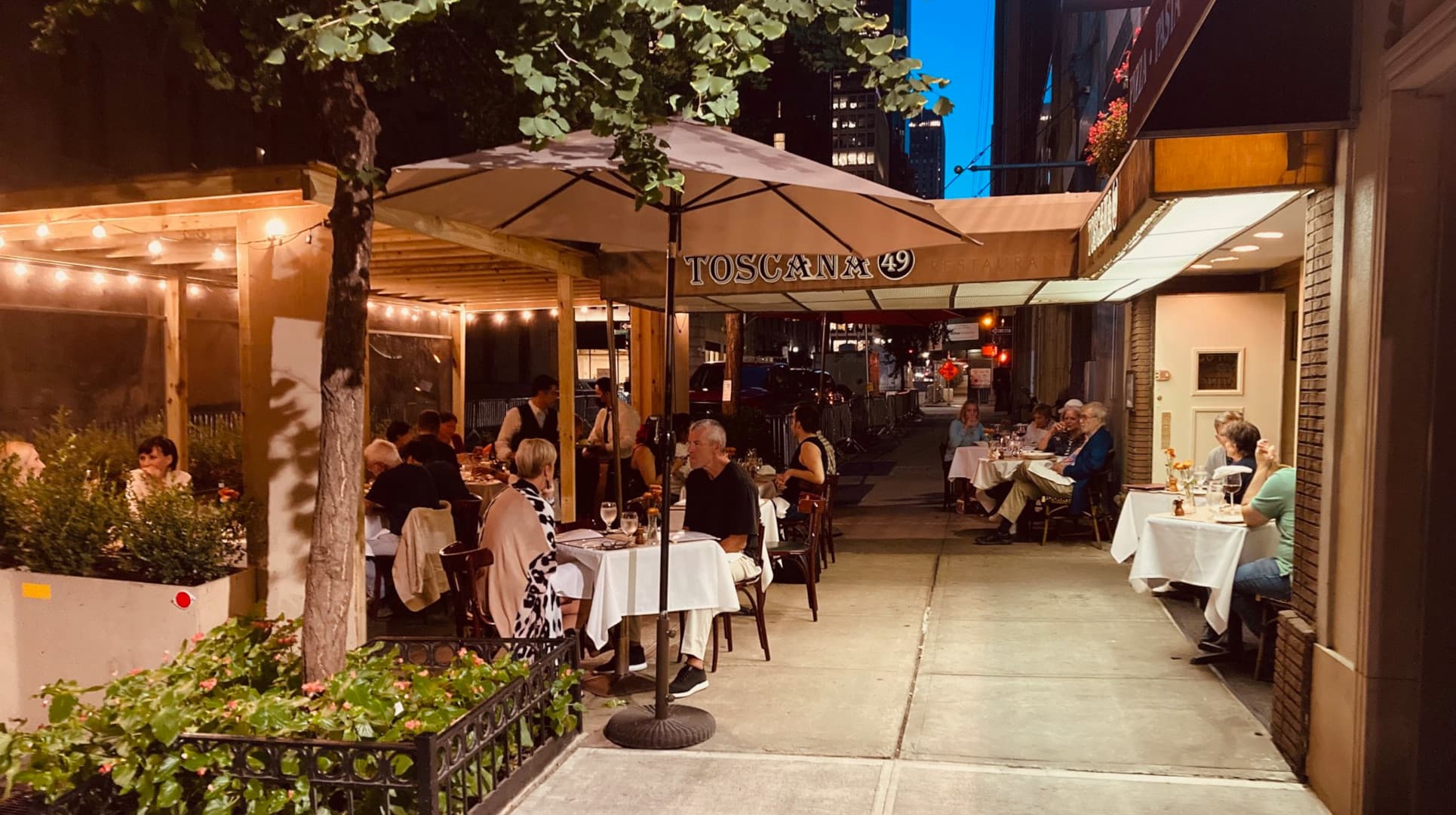 Italian cuisine at Toscana 49